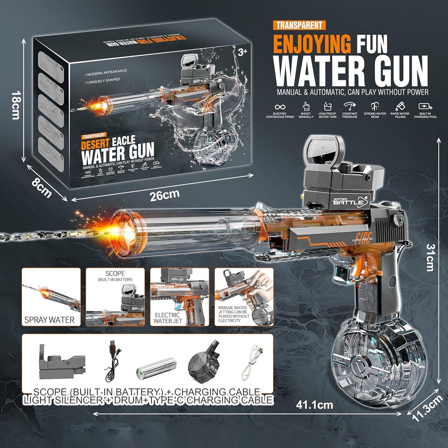 Truslay Blaze Water Blaster