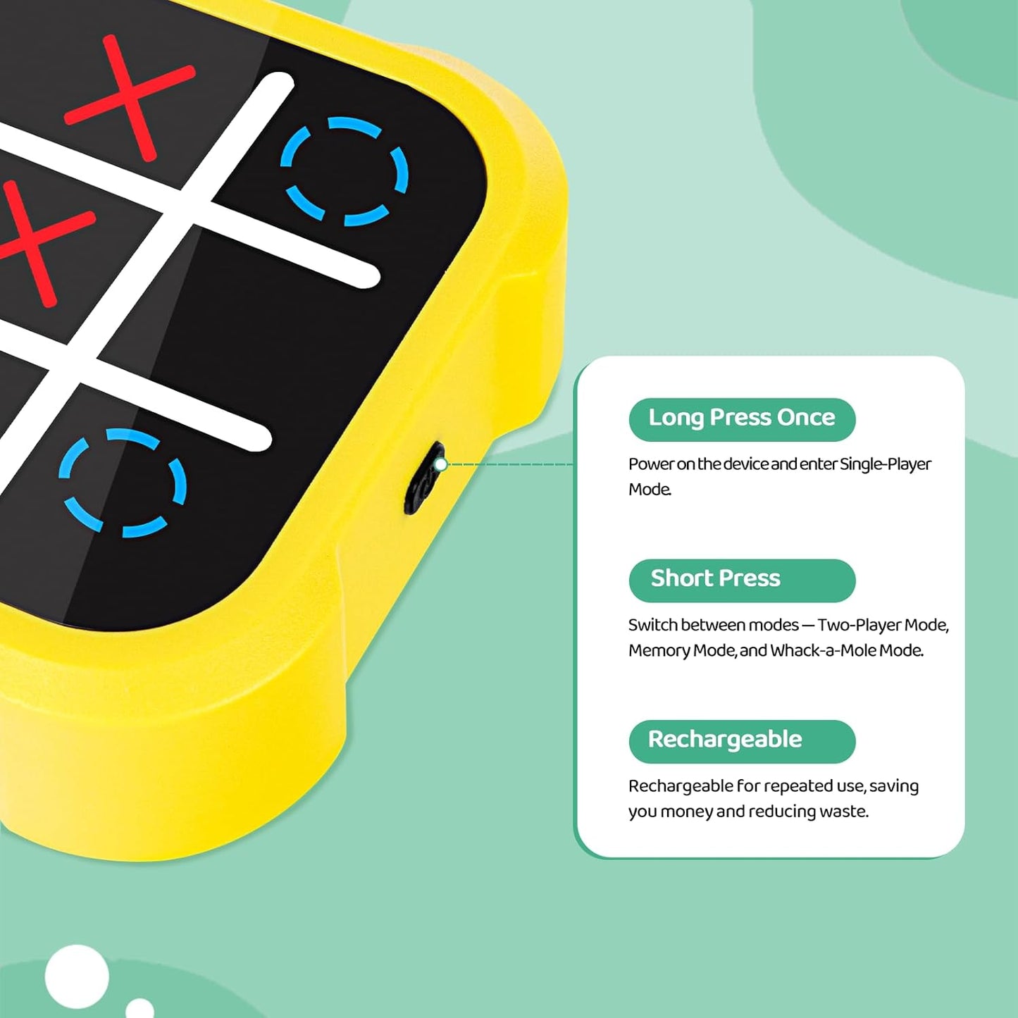 Truslay Electronic Tic Tac Trio